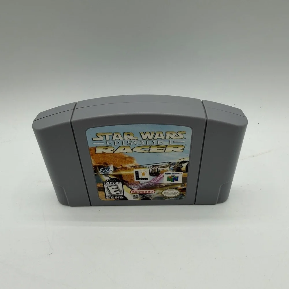 Star Wars Episode 1 Racer (Nintendo 64 N64, 1997) Authentic Cartridge Only WORKS
